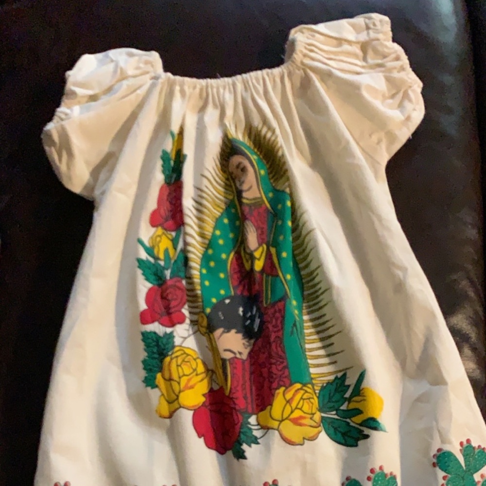 Virgencita toddler dress